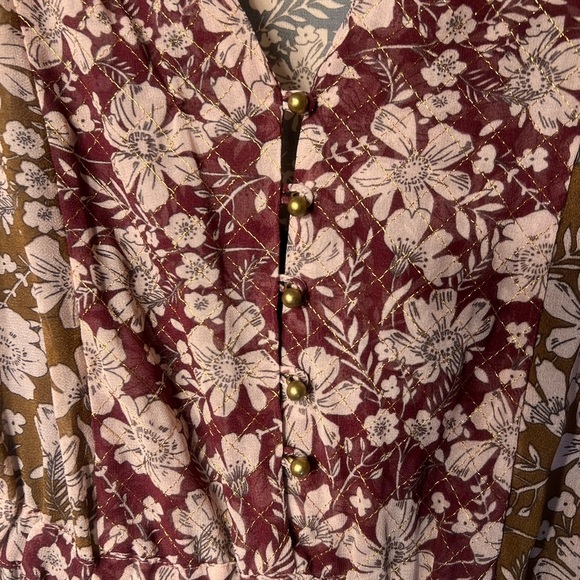 One September Anthropologie Desert Floral Dress - Picture 6 of 10